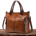 Nancy - Bolso de Mano con Bolsillos Frontales