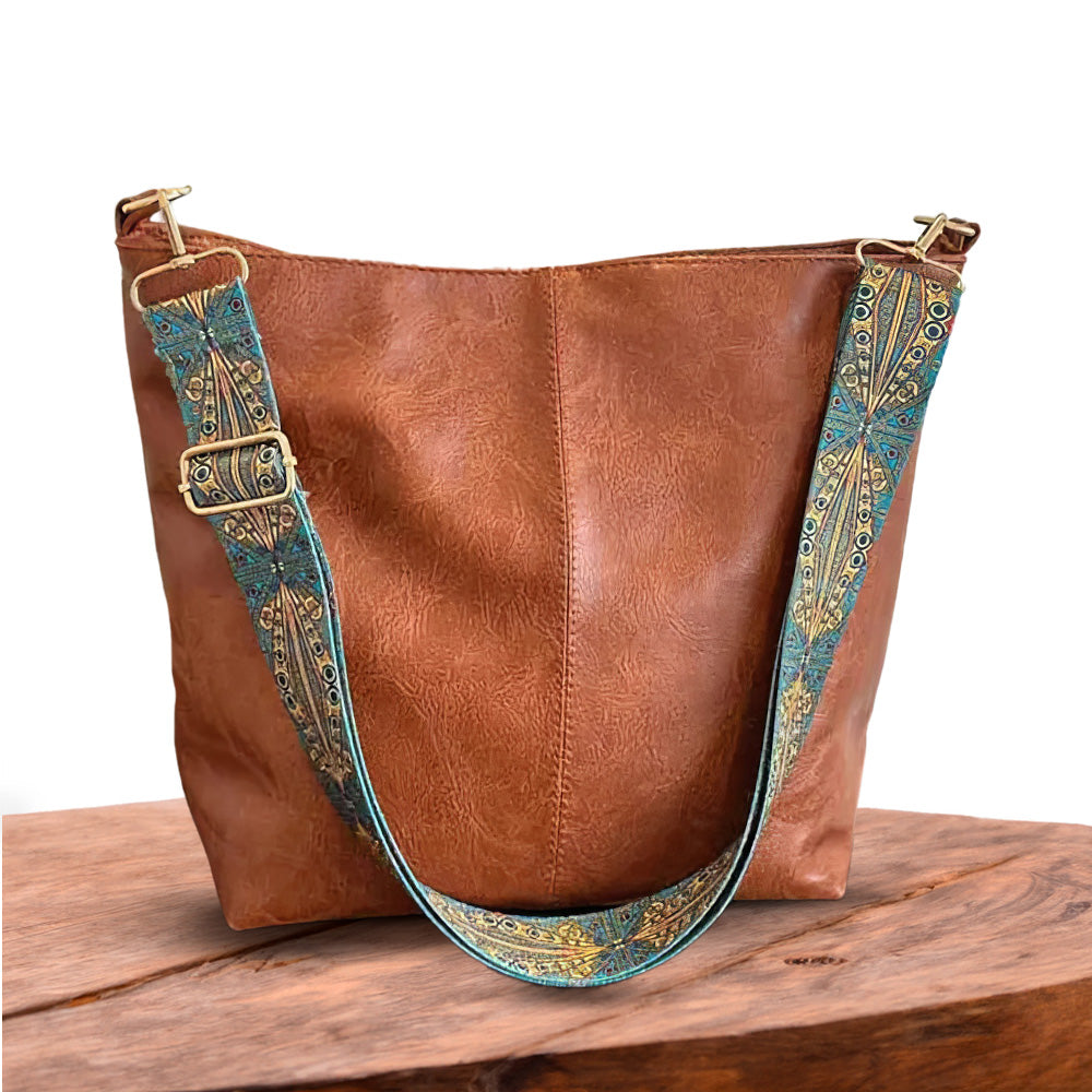Linda - Bolso Bandolera con Correa Estampada